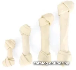 Лакомство для собак Triol Кость узловая белая (10 шт, 15 см)