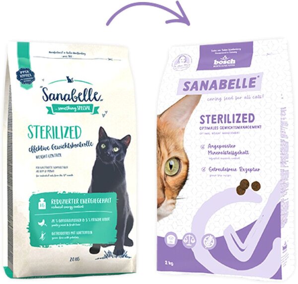 Сухой корм для кошек Bosch Sanabelle Sterilized Weight Control (Санабе