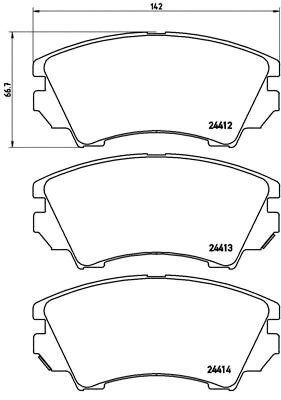 Brembo P59055