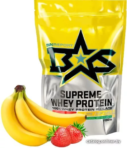 Протеин сывороточный (изолят) Binasport Supreme Whey Protein (750г, кл