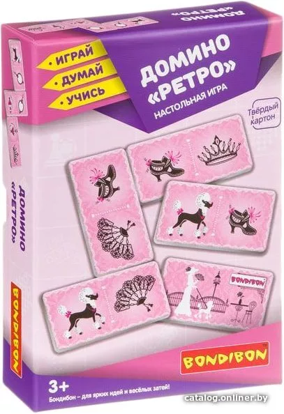 Развивающая игра Bondibon Ретро ВВ3908