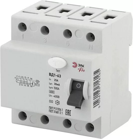 Устройство защитного отключения ЭРА PRO NO-902-34 Б0031880