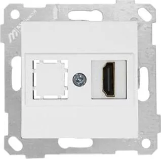 Розетка HDMI Mutlusan Rita 2200-457-0101 (белый)