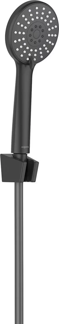 Душевой гарнитур  Aquatek Бетта AQ2032MB (черный матовый)