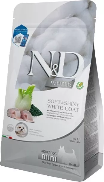 Сухой корм для собак Farmina N&D White Dog Sea Bass Spirulina & Fennel