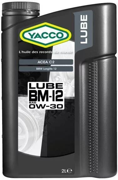 Моторное масло Yacco Lube BM12 0W-30 2л