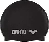 Шапочка для плавания ARENA Classic Silicone Cap 91662 55 (black/silver