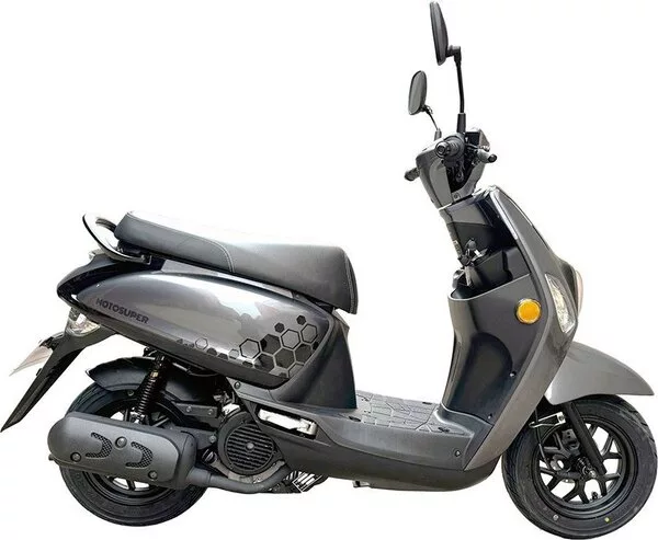 Скутер Motosuper S9 Noir Gris (серый)