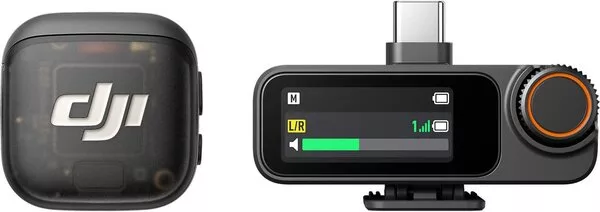 Радиосистема DJI Mic 3 (1TX + 1RX, черный)