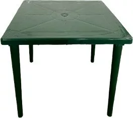 Садовый стол БИМАпласт квадратный (зеленый)