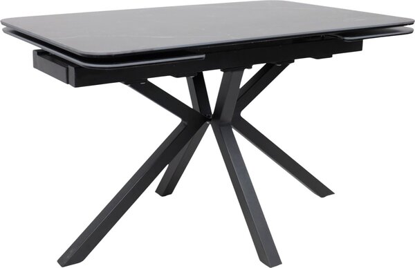 Кухонный стол Аврора Рейн New 1400-2040x900 (камень черный Greys Black