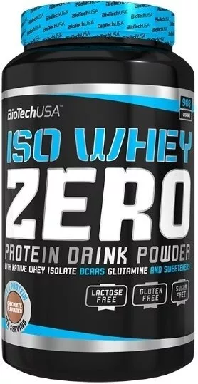 Протеин сывороточный (изолят) BioTech USA Iso Whey Zero (банан, 908 г)