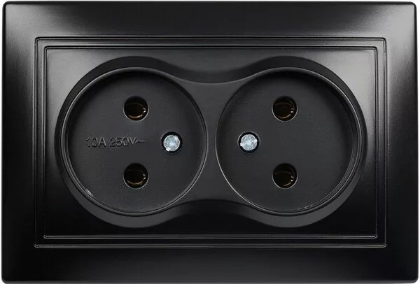Розетка SmartBuy Венера SBE-01b-10-S2-N-c