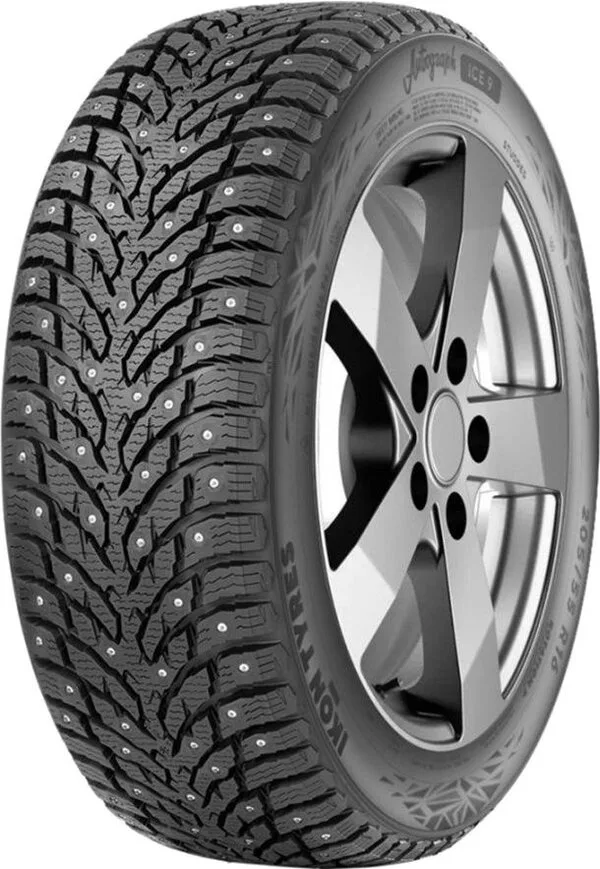 Зимние шины Ikon Autograph Ice 9 195/60R16 93T XL (шипы)