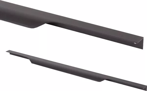 AKS накладная алюм. LINEA 576/597 черный матовый,