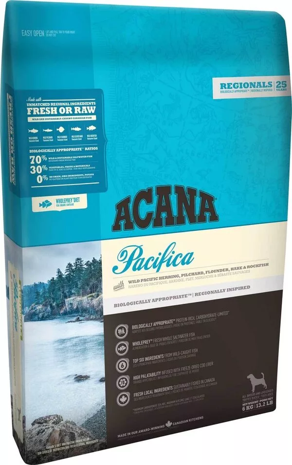 Сухой корм для собак Acana Pacifica for dogs 2 кг