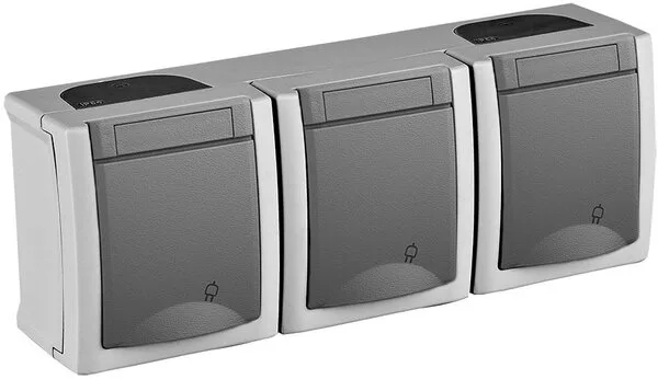 Розетка Panasonic WPTC48402GR-BY