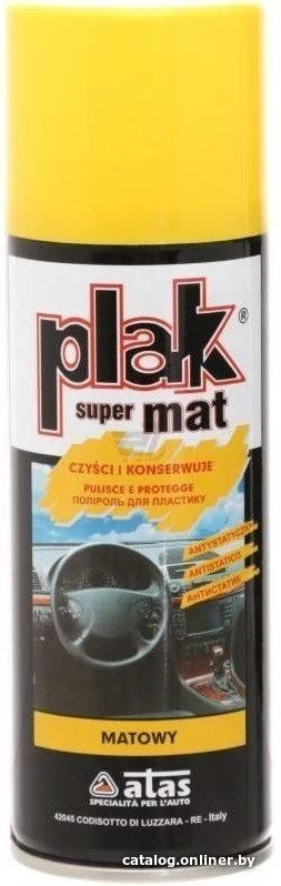 ATAS Полироль Plak Supermat 200 мл (лимон)