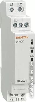 Реле контроля фаз Reletek RS-MV31/400