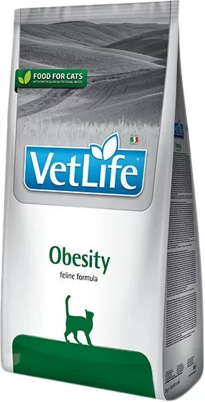 Сухой корм для кошек Farmina Vet Life Obesity (для снижения избыточной