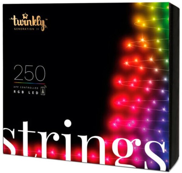 Светодиодная гирлянда Twinkly Strings Multicolor edition 250 LED с Wi-