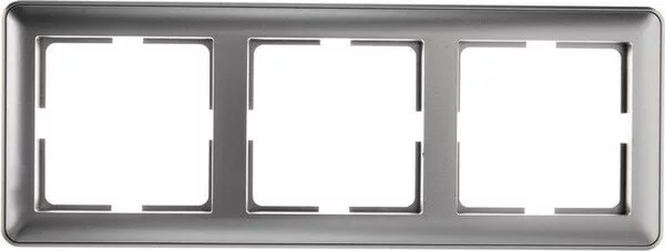 Рамка Systeme Electric W59 KD-3-58 (матовый хром)
