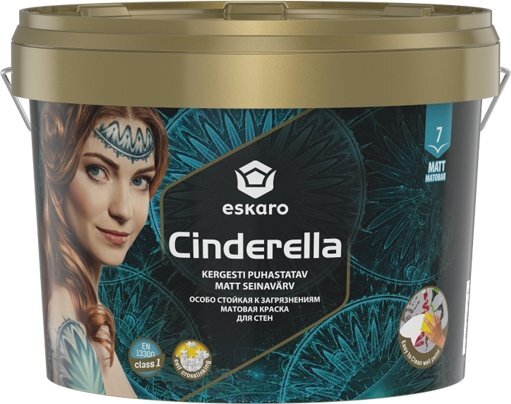 Краска Eskaro Cinderella-7 9л (белый)