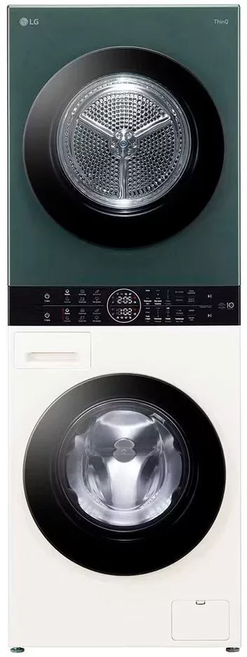 Стирально-сушильная машина с двумя барабанами LG W4W8LVPK2HM