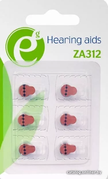 Батарейка EnerGenie ZA312 6 шт EG-BA-ZA312-01