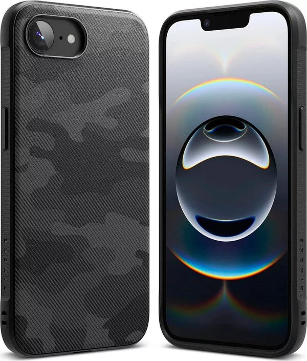 Чехол для телефона Ringke Onyx для iPhone 16e Camo Black