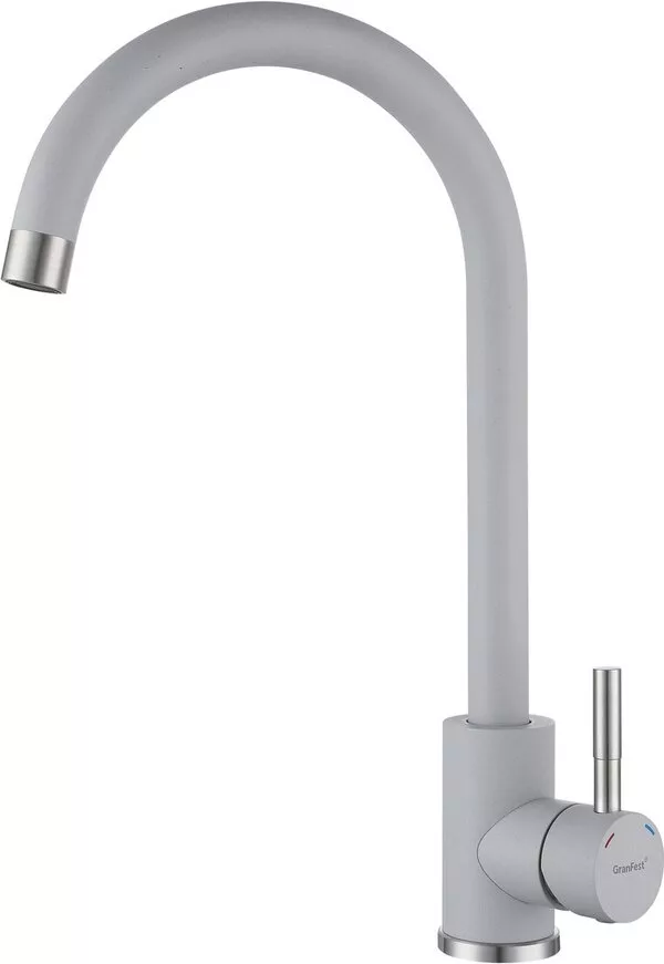 Смеситель GranFest QUARZ GF-Z5410 (серый)