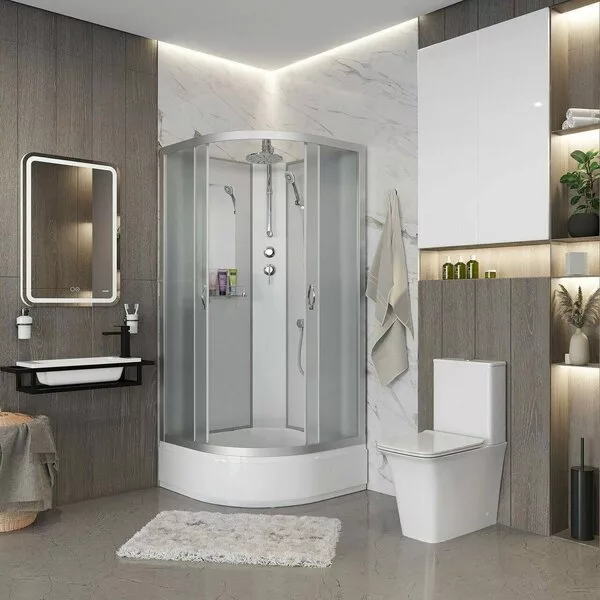 Душевая кабина Niagara NG-3302-14BKT 100x100x200