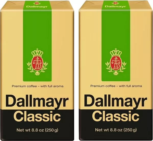 Кофе Dallmayr Classic молотый 2x250 г