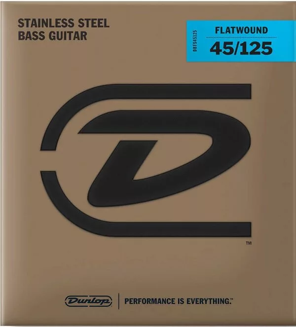 Струны для гитары Dunlop Manufacturing DBFS45125 Flat