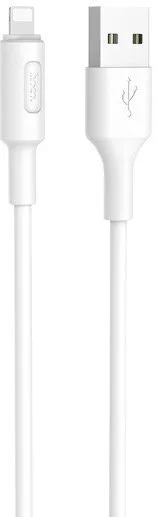 Кабель Hoco X25 Lightning (белый)