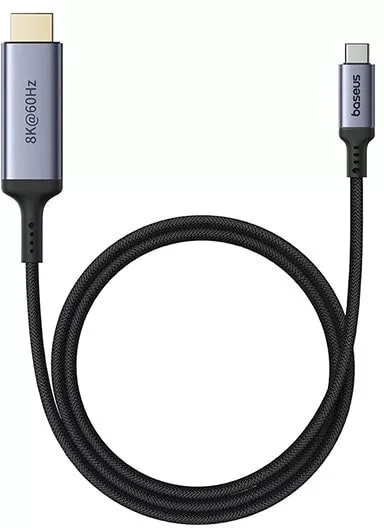 Кабель Baseus High Definition Series USB Type-С - HDMI 8K (1.5 м, черн
