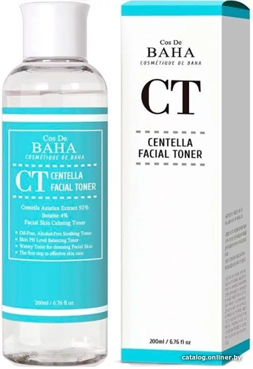 Тонер для лица Cos de Baha Тонер для лица Centella Facial Toner 200 мл