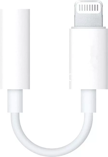 Адаптер USBTOP Lightning - Jack 3.5 mm (белый)