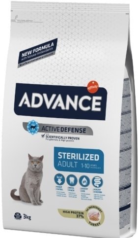 Сухой корм для кошек Advance Sterilized Adult Turkey 1.5 кг