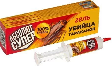 Средство от насекомых Гарант Абсолют гель супер от тараканов, картридж