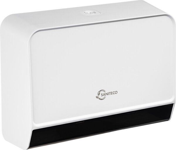 Диспенсер для бумажных полотенец Saniteco M-5855W (белый)