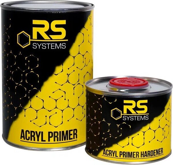 Автомобильный грунт RS HS 4+1 0201-2.370-08+0501-870-02 (1л, черный)