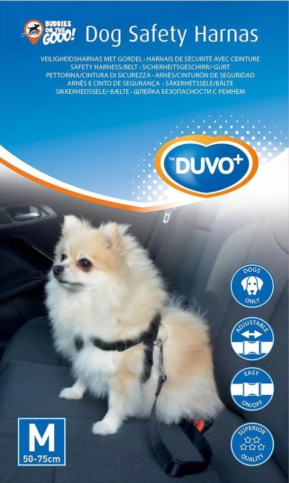 Ремень безопасности для авто Duvo Plus Safety Belt Harness 121004 (M, 