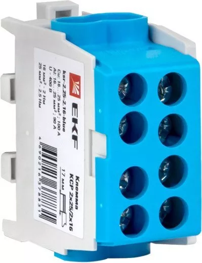 Клемма EKF PROxima KSR-2.25-2.16-Blue