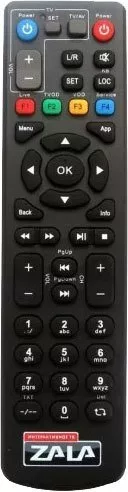 Пульт ДУ ZALA IP TV (черный)