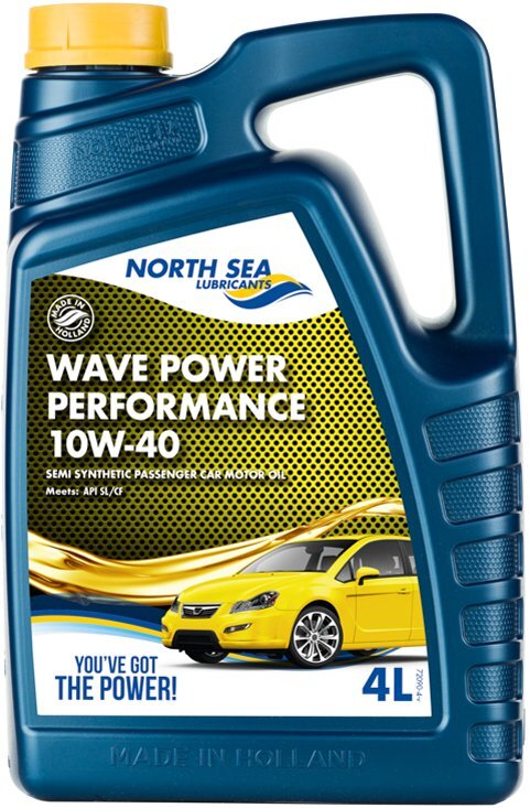 Моторное масло North Sea Lubricants Wave power perfomance 10W-40 4л