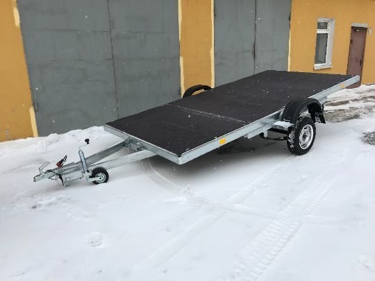 Одноосный прицеп AvtoS A40Р1B (4000x1500x, R16, ресс. 3302 ГАЗ-2лист)