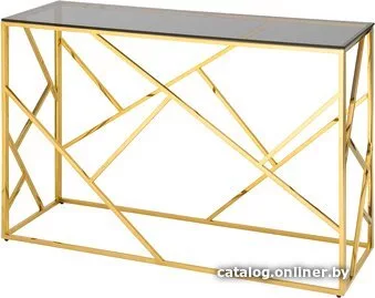 Консольный стол Stool Group Арт Деко 120x40 ECST-015-TG-SK (стекло Smo