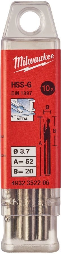 Набор сверл Milwaukee 4932352206 (10 предметов)
