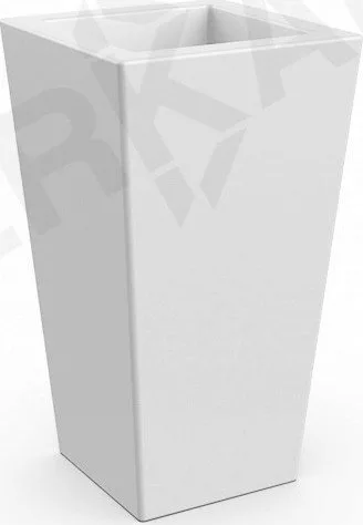 Кашпо Berkano Trapezio 70V DB (белый)